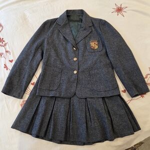 Vintage Lord & Taylor School Girl Wool Set